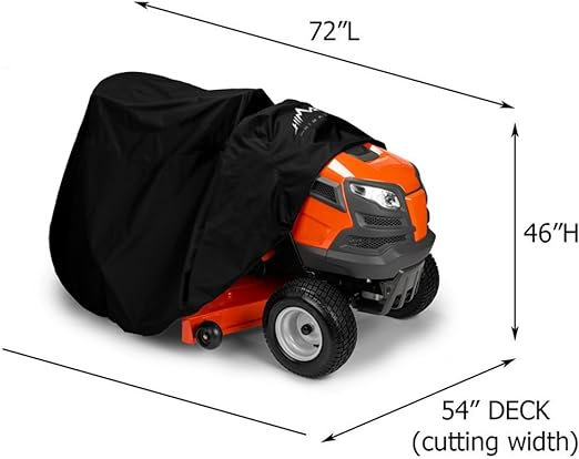 Outdoor Lawn Tractor Cover fits up 54" (KLY)