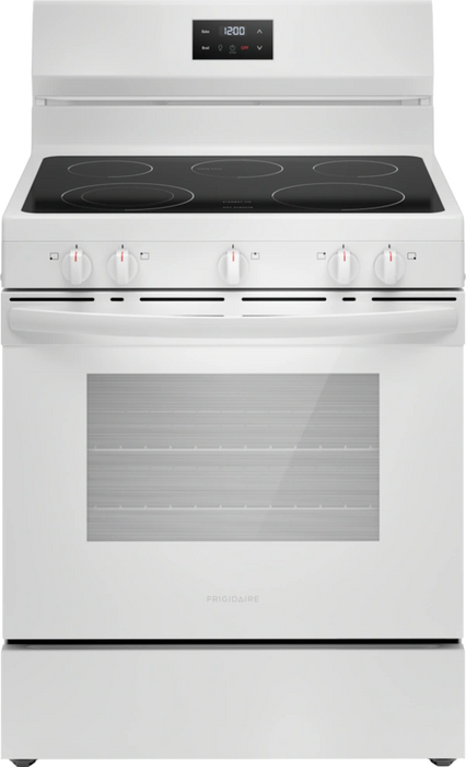 30" 5.3CF Electric Range Free Standing White - FRIGIDAIRE (FCRE3052BW)