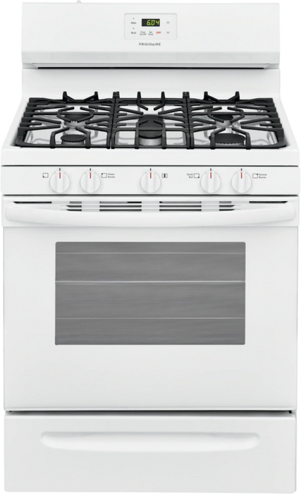 30" 5.3CF Gas Range Free Standing White - FRIGIDAIRE (FCRG3052BW)