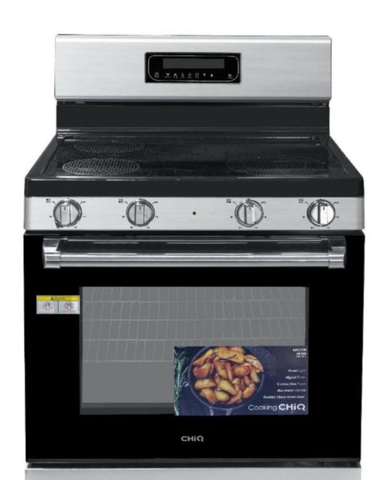 30" Electric Range Stainless Steel - CHiQ (CQKV30GBU4ELTFV0S)