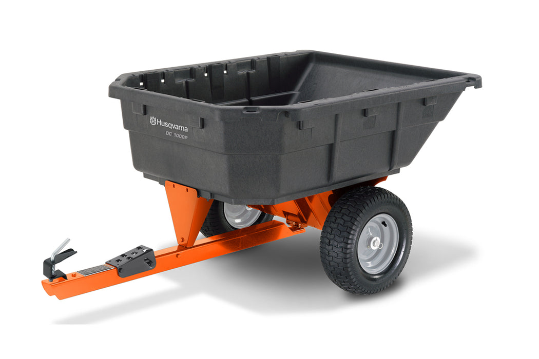 12.5 CU FT POLY SWIVEL DUMP CART - HUSQVARNA (DC1000P)