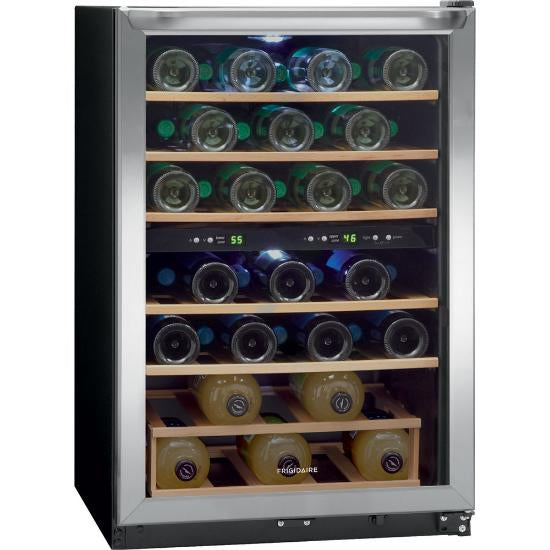 Frigidaire 45 Bottle Two-Zone Wine Cooler - Frigidaire (FRWW4543AS)