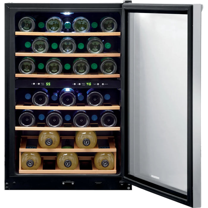 Frigidaire 45 Bottle Two-Zone Wine Cooler - Frigidaire (FRWW4543AS)