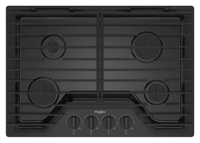 30" GAS COOKTOP WITH EZ-2-LIFT - WHIRLPOOL (WCGK5030PB)