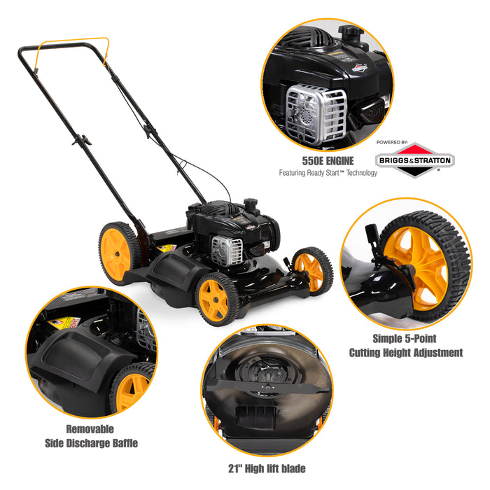 3-1 Lawn Mower 21"  - Poulan (PM21N625RH)