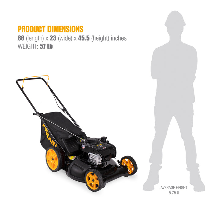 3-1 Lawn Mower 21"  - Poulan (PM21N625RH)