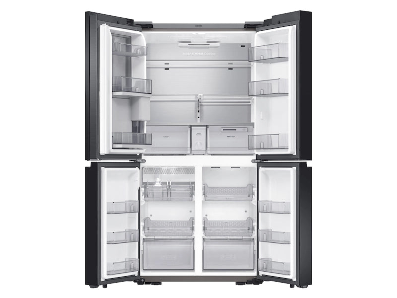 Bespoke Counter Depth 4-Door Flex™ Refrigerator (23 cu. ft.) in Matte Black Steel -SAMSUNG (RF23A9675MT)