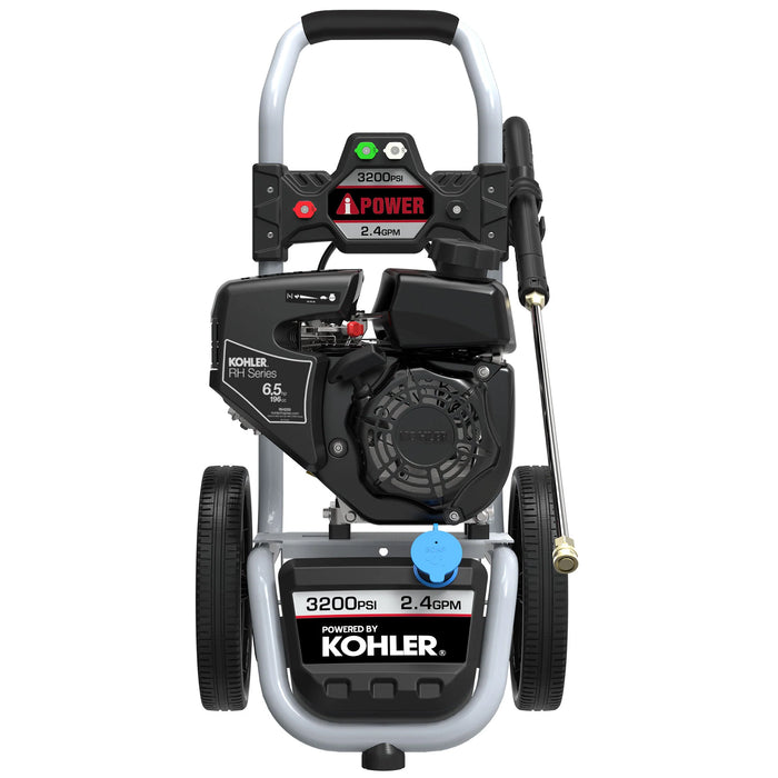 3200 PSI 2.40 GPM Gas Powered Kohler Engine Pressure Washer -IPOWER (APW3200KH)