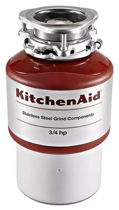 3/4-Horsepower Continuous Feed Food Waste Disposer -KITCHEN AID (KCDI075B)