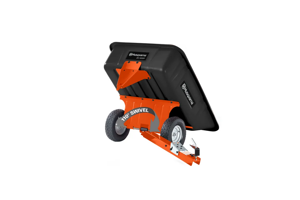 10 CF Poly Swivel DC Dump Cart  - Husqvarna (588208802)