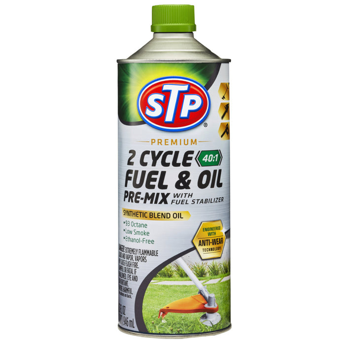 2 CYCLE 40:1 FUEL AND OIL PRE-MIX - STP (STP18800)