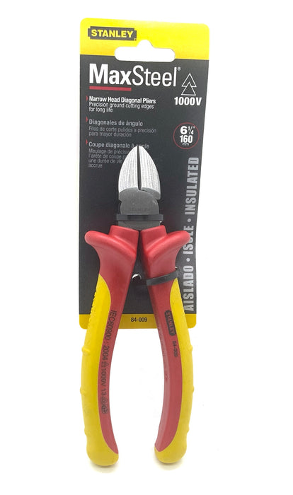 6-1/4” NARROW HEAD DIAGONAL PLIER - STANLEY (95IB84009)