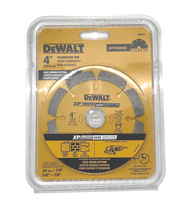 4" SEGMENTED RIM - DEWALT (DW4711)